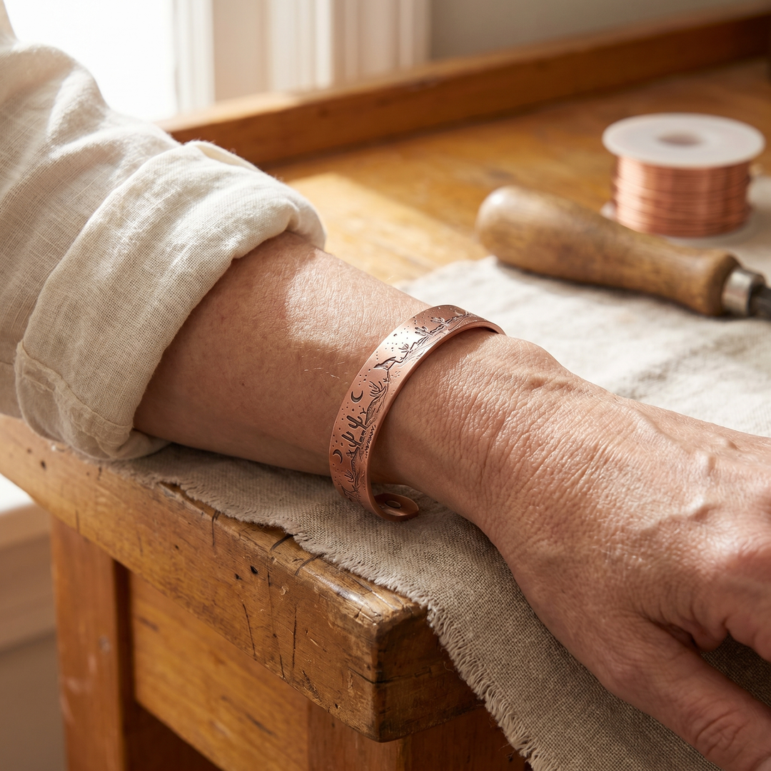 Pulsera de cobre Cala