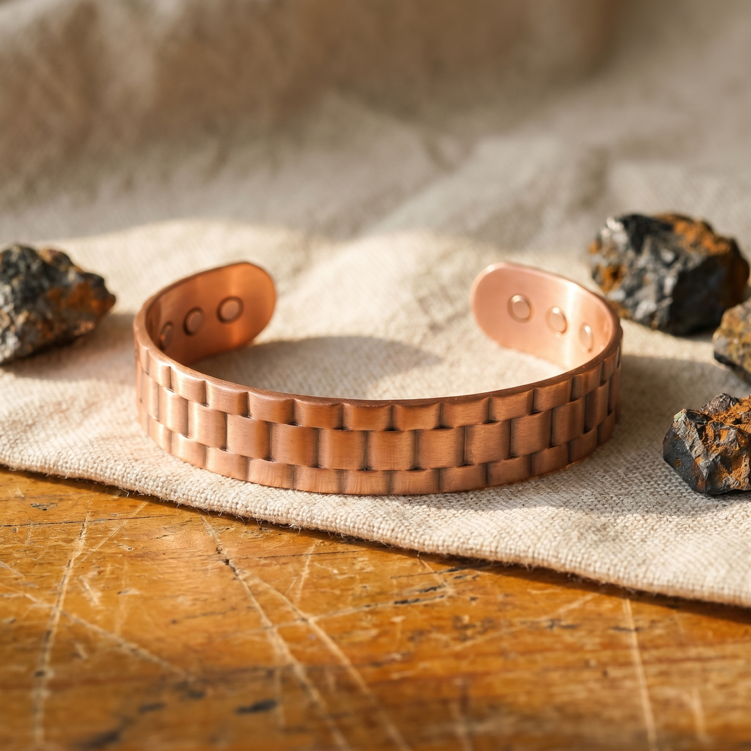 Pulsera de cobre para hombre Mena