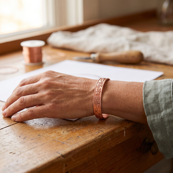 Pulsera de cobre Páramo