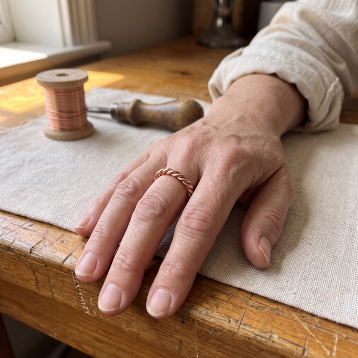 Anillo de cobre Tensor