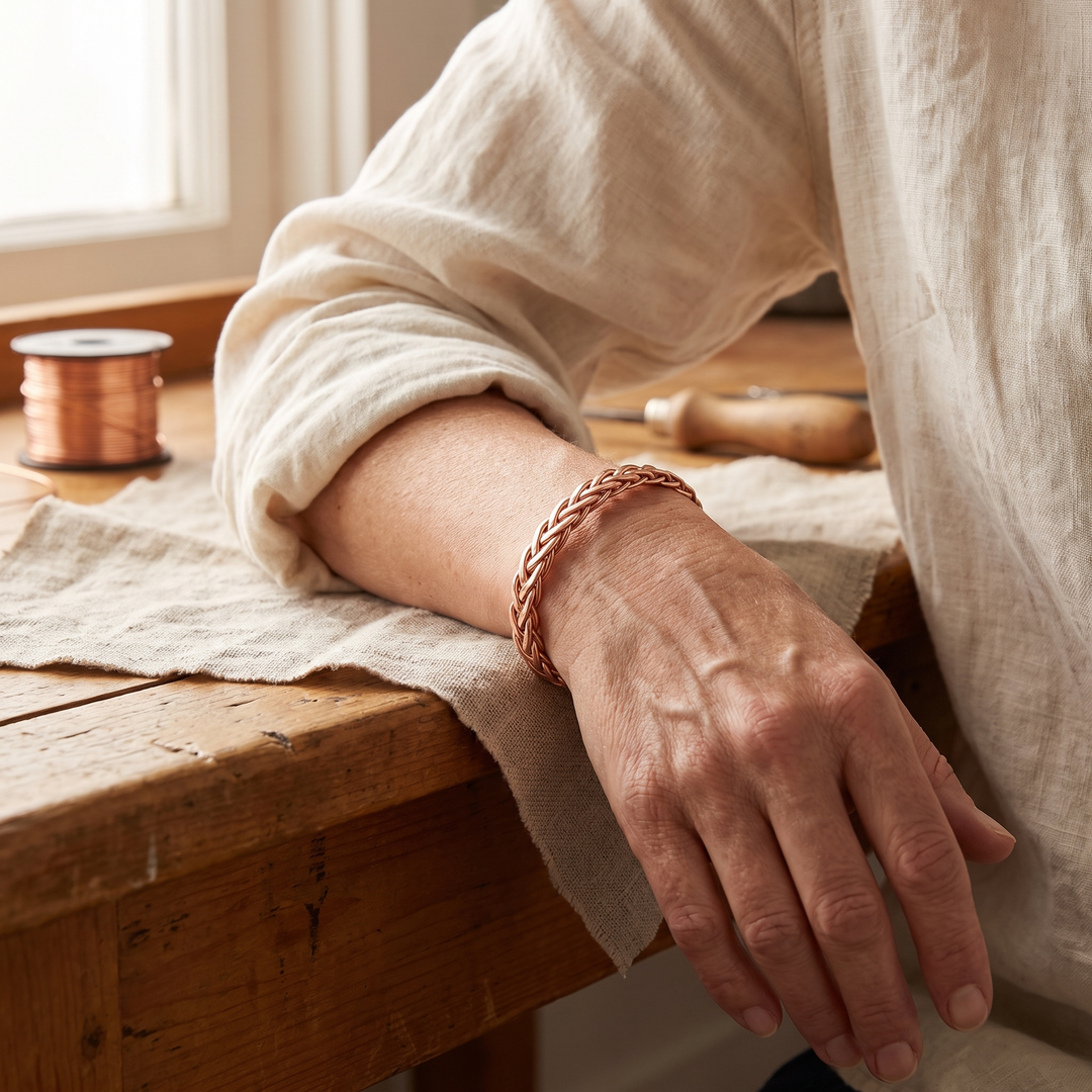 Pulsera de cobre Zarza