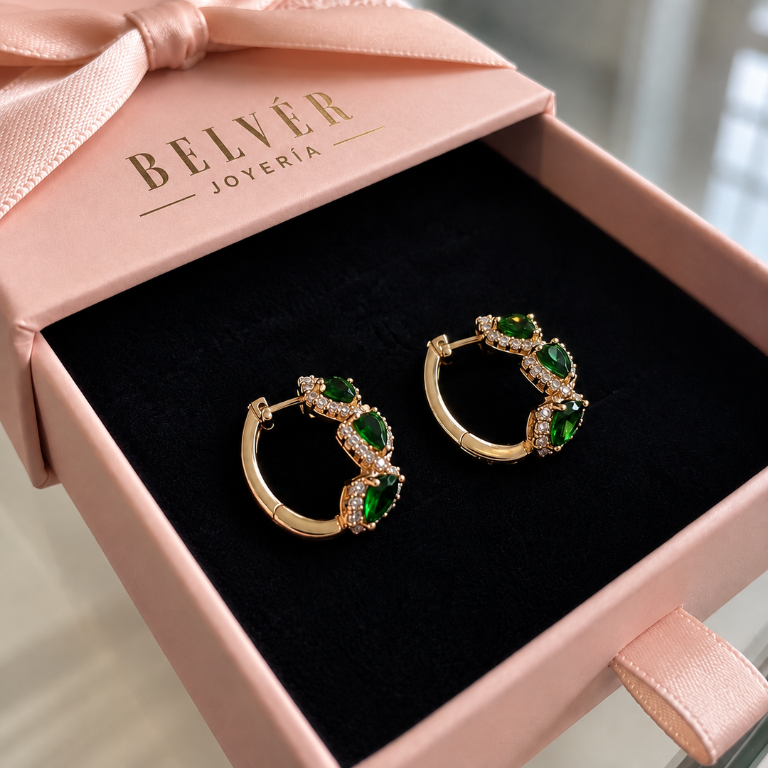 Pendientes Sylvarra Jadelisse