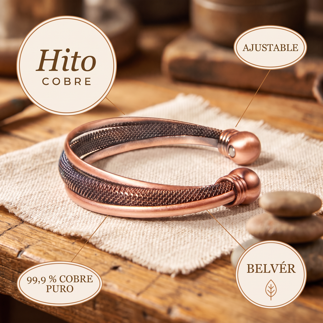 Pulsera de cobre Hito