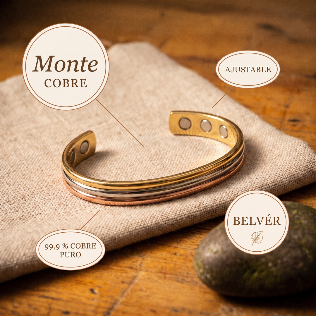Pulsera de cobre Monte