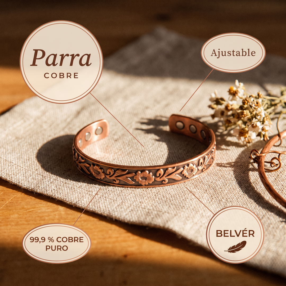 Pulsera de cobre Parra