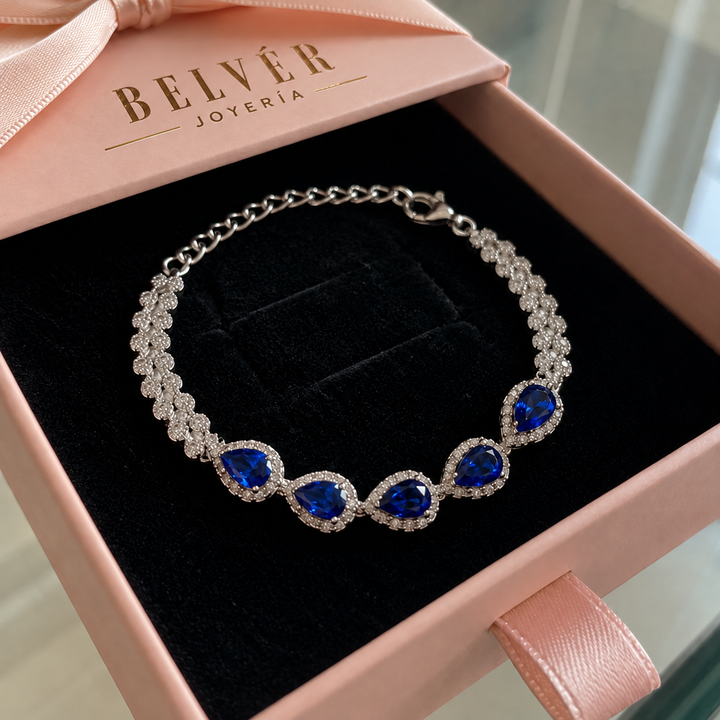 Pulsera Seren Lysmera · Plateado
