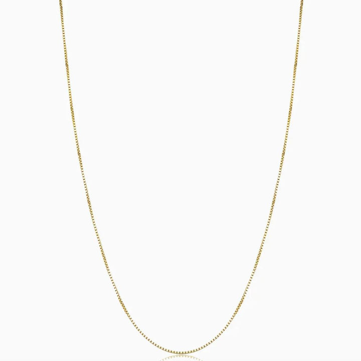 Collar de cadena veneciana fina